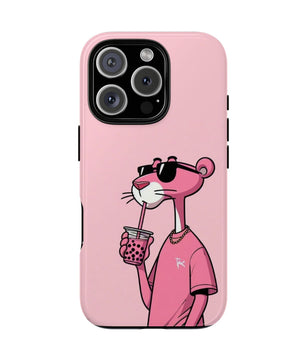 Husă telefon — Pink Panther Bubble Tea
