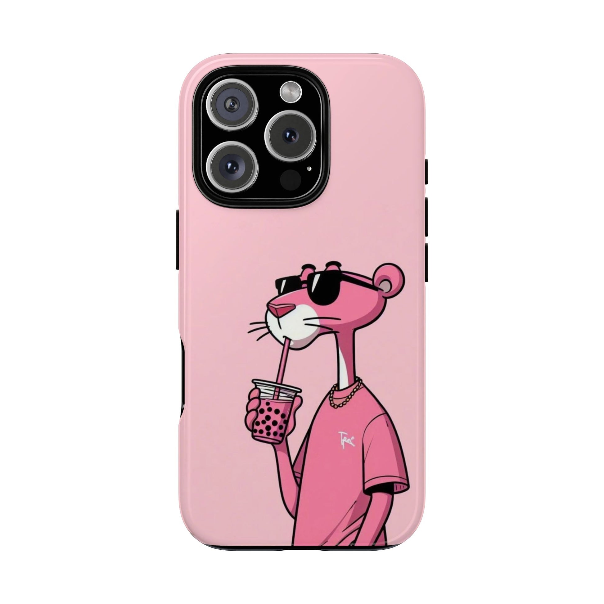 Husă telefon — Pink Panther Bubble Tea