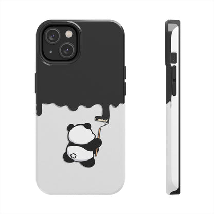 Husă telefon — Panda Paint Roller