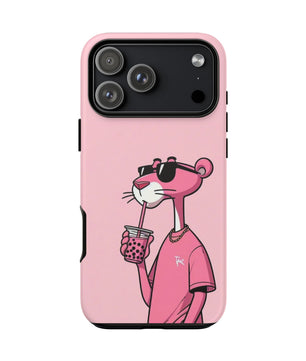 Husă telefon — Pink Panther Bubble Tea