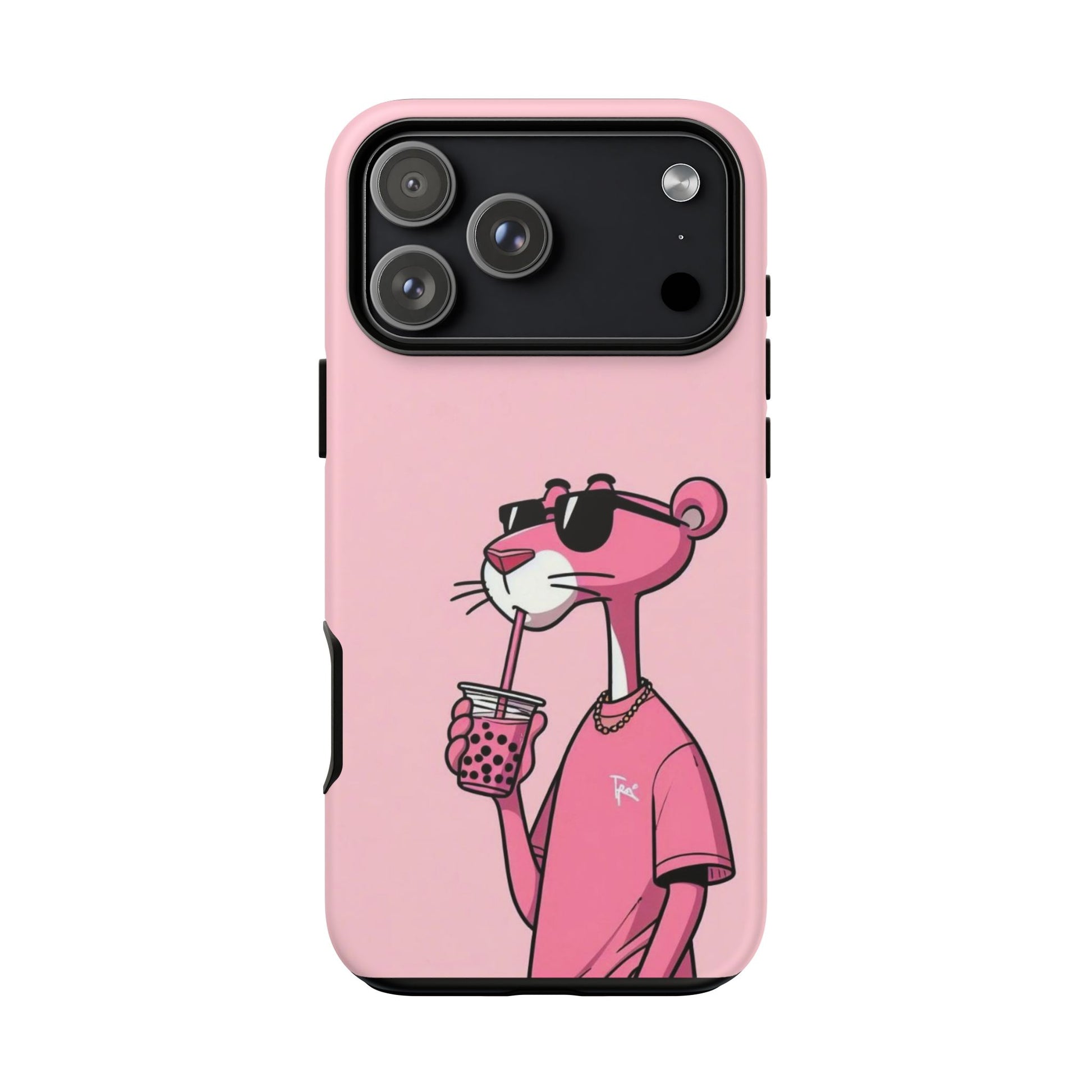 Husă telefon — Pink Panther Bubble Tea