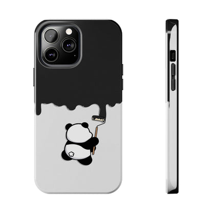 Husă telefon — Panda Paint Roller