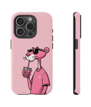 Husă telefon — Pink Panther Bubble Tea