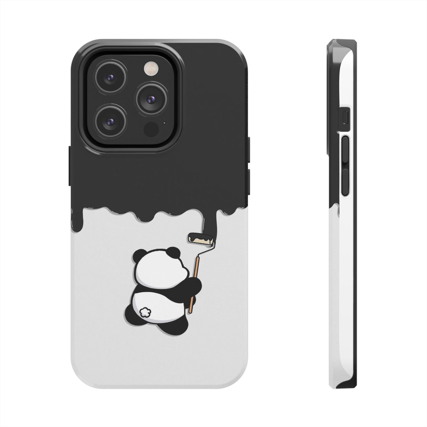 Husă telefon — Panda Paint Roller