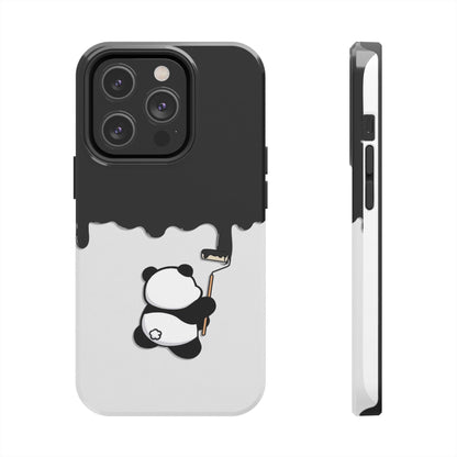 Husă telefon — Panda Paint Roller
