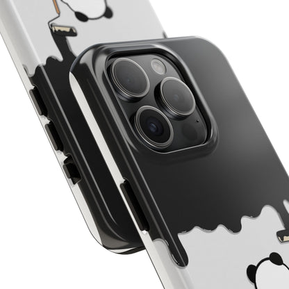 Husă telefon — Panda Paint Roller