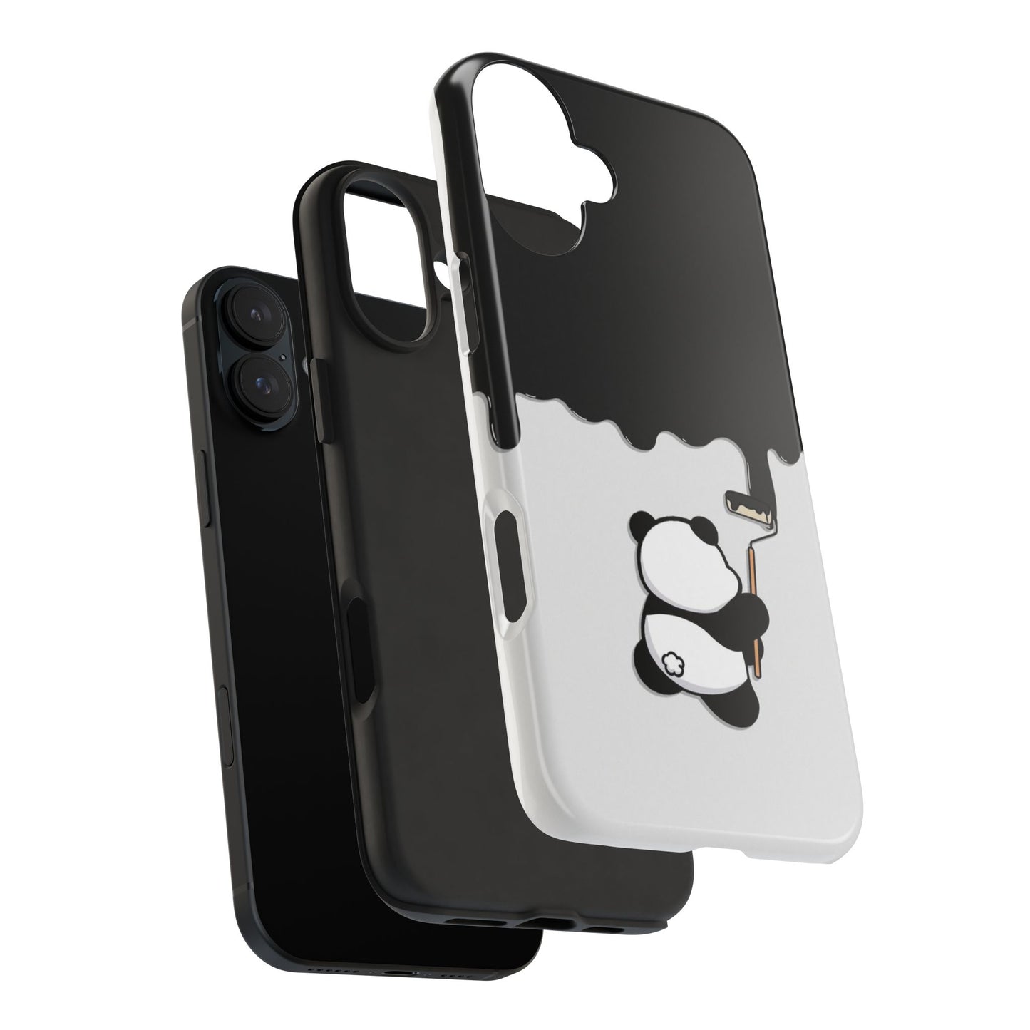 Husă telefon — Panda Paint Roller