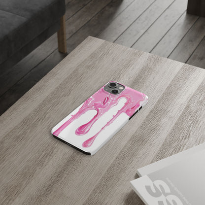 Husă telefon — Pink Drip