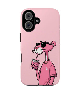 Husă telefon — Pink Panther Bubble Tea