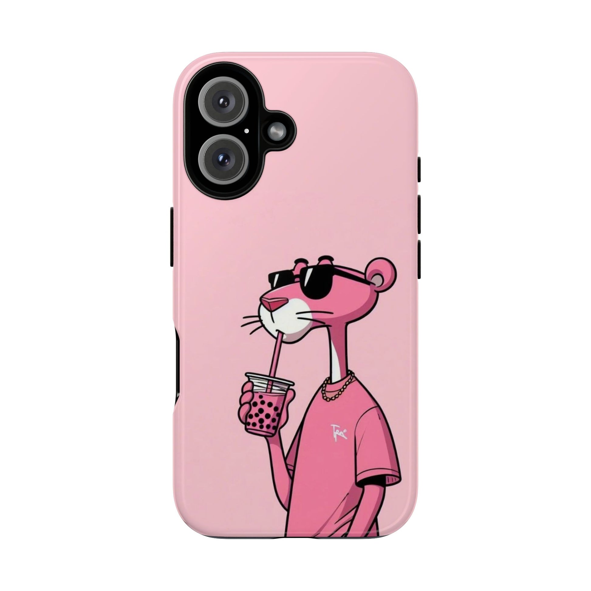 Husă telefon — Pink Panther Bubble Tea