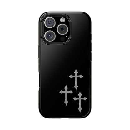 Husă telefon — Gothic Triple Cross