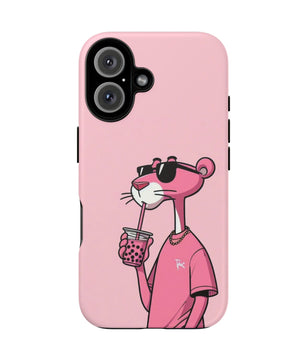 Husă telefon — Pink Panther Bubble Tea