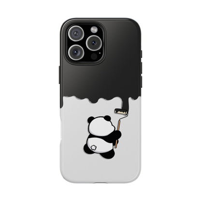 Husă telefon — Panda Paint Roller