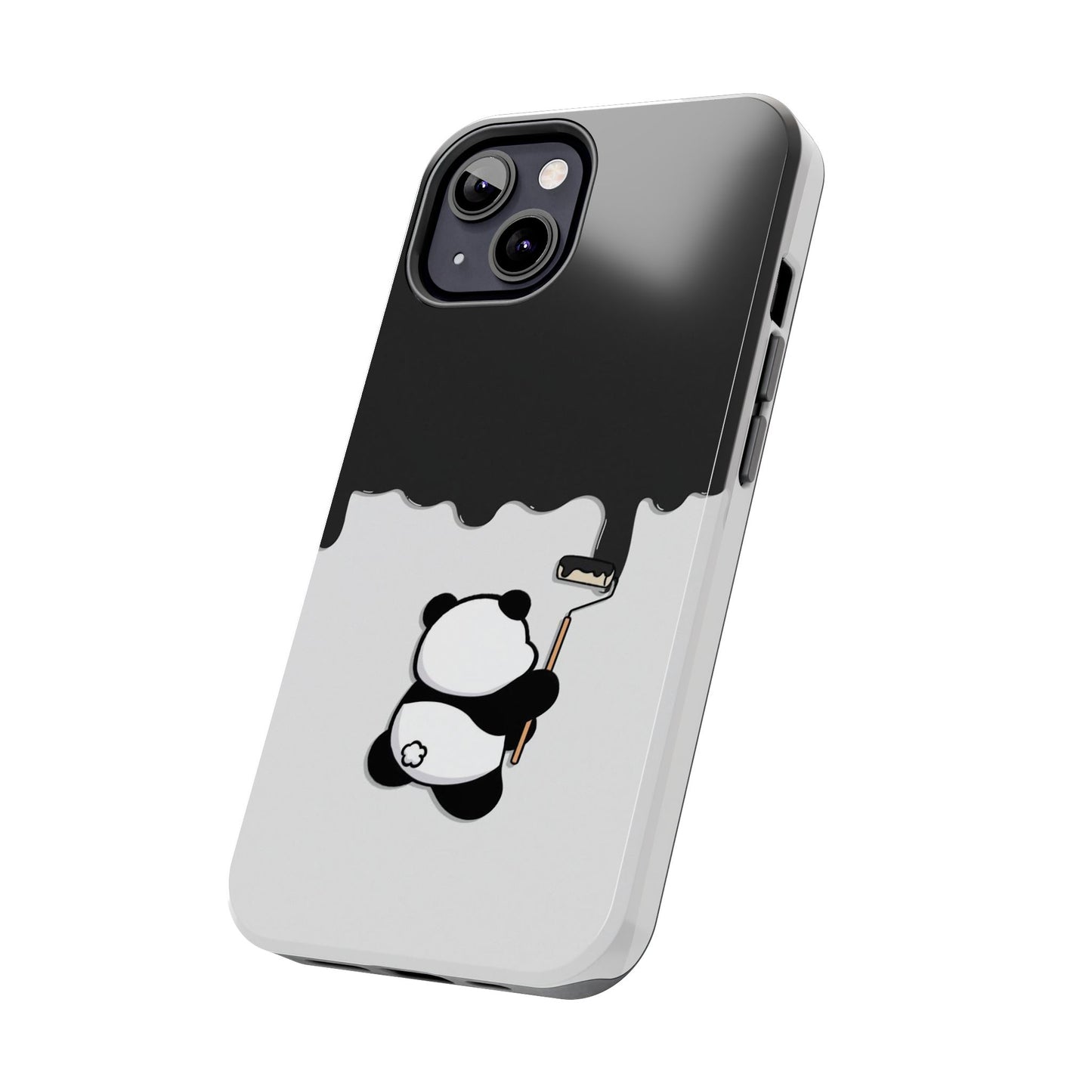 Husă telefon — Panda Paint Roller
