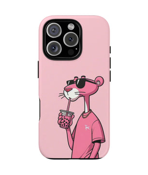 Husă telefon — Pink Panther Bubble Tea
