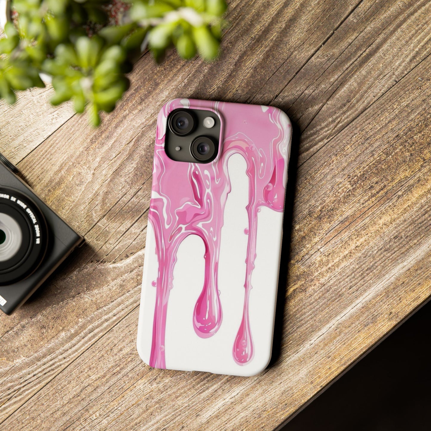 Husă telefon — Pink Drip