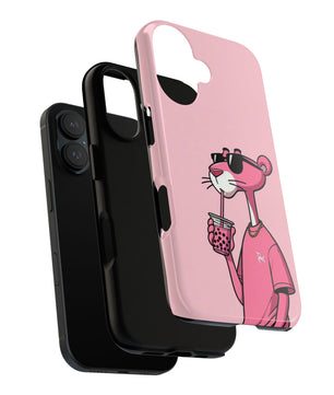 Husă telefon — Pink Panther Bubble Tea