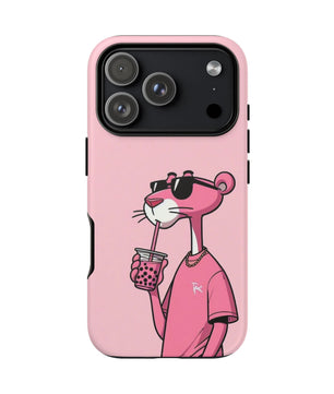 Husă telefon — Pink Panther Bubble Tea