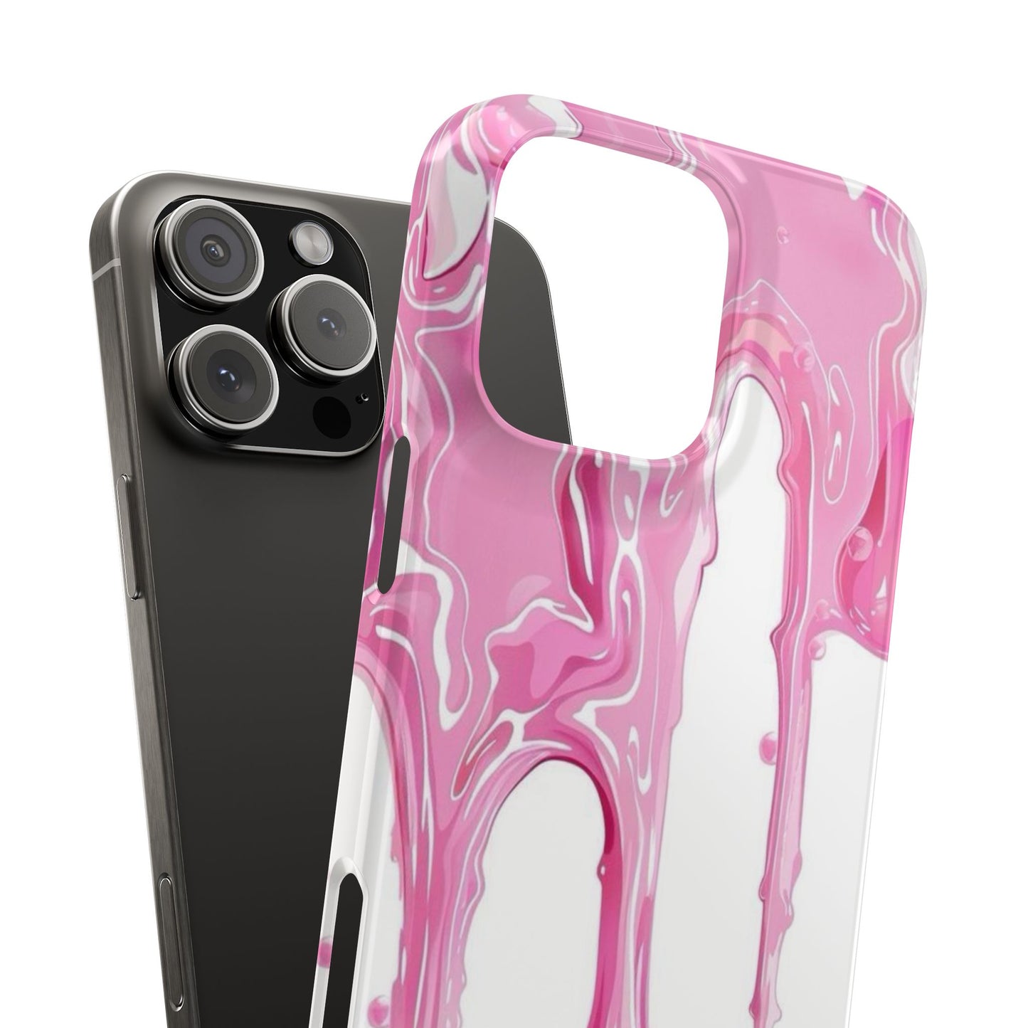 Husă telefon — Pink Drip