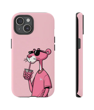 Husă telefon — Pink Panther Bubble Tea