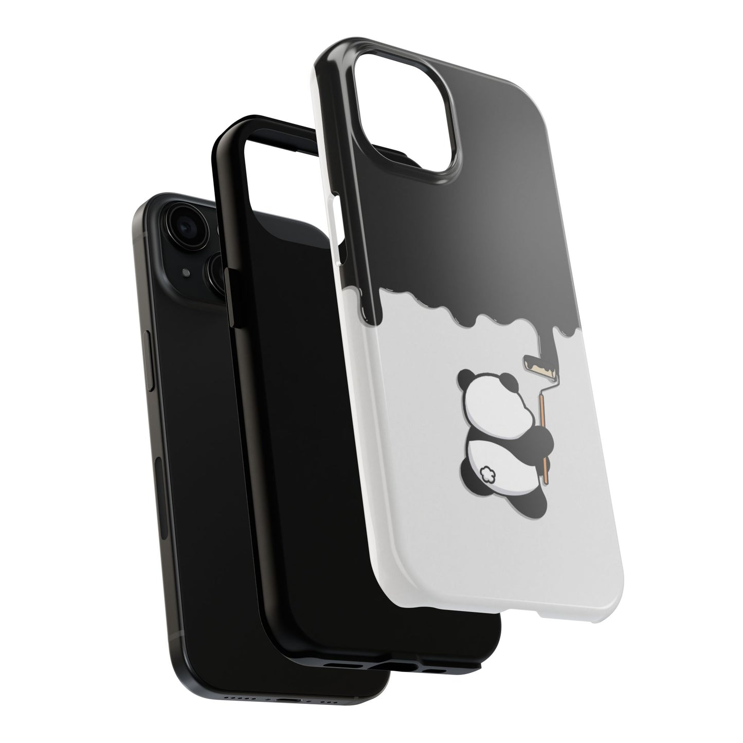 Husă telefon — Panda Paint Roller