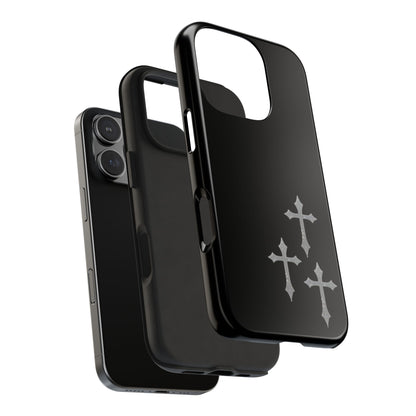 Husă telefon — Gothic Triple Cross