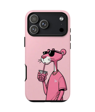 Husă telefon — Pink Panther Bubble Tea