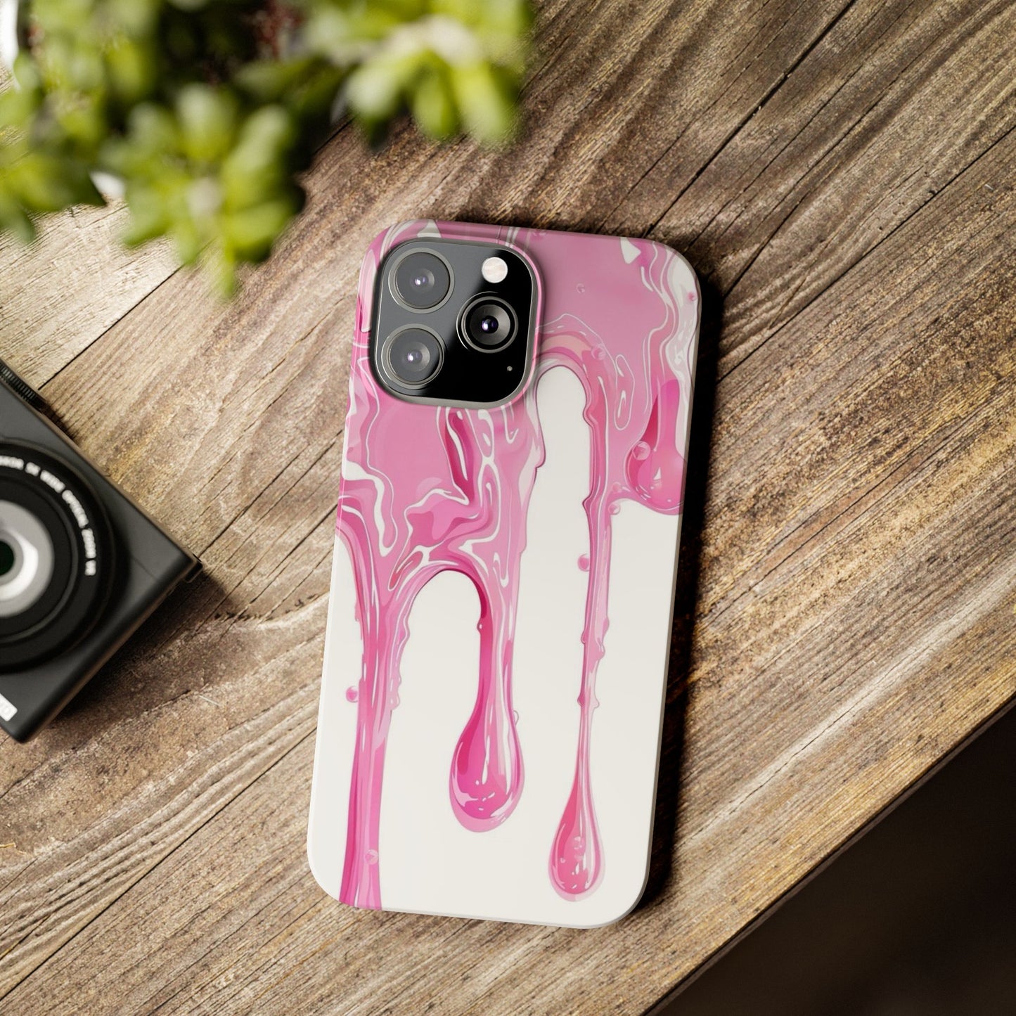 Husă telefon — Pink Drip