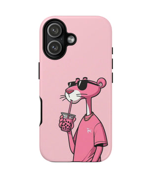 Husă telefon — Pink Panther Bubble Tea