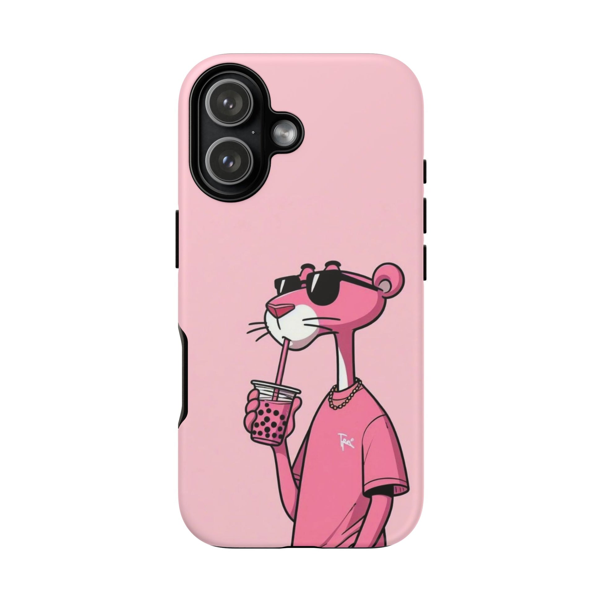 Husă telefon — Pink Panther Bubble Tea