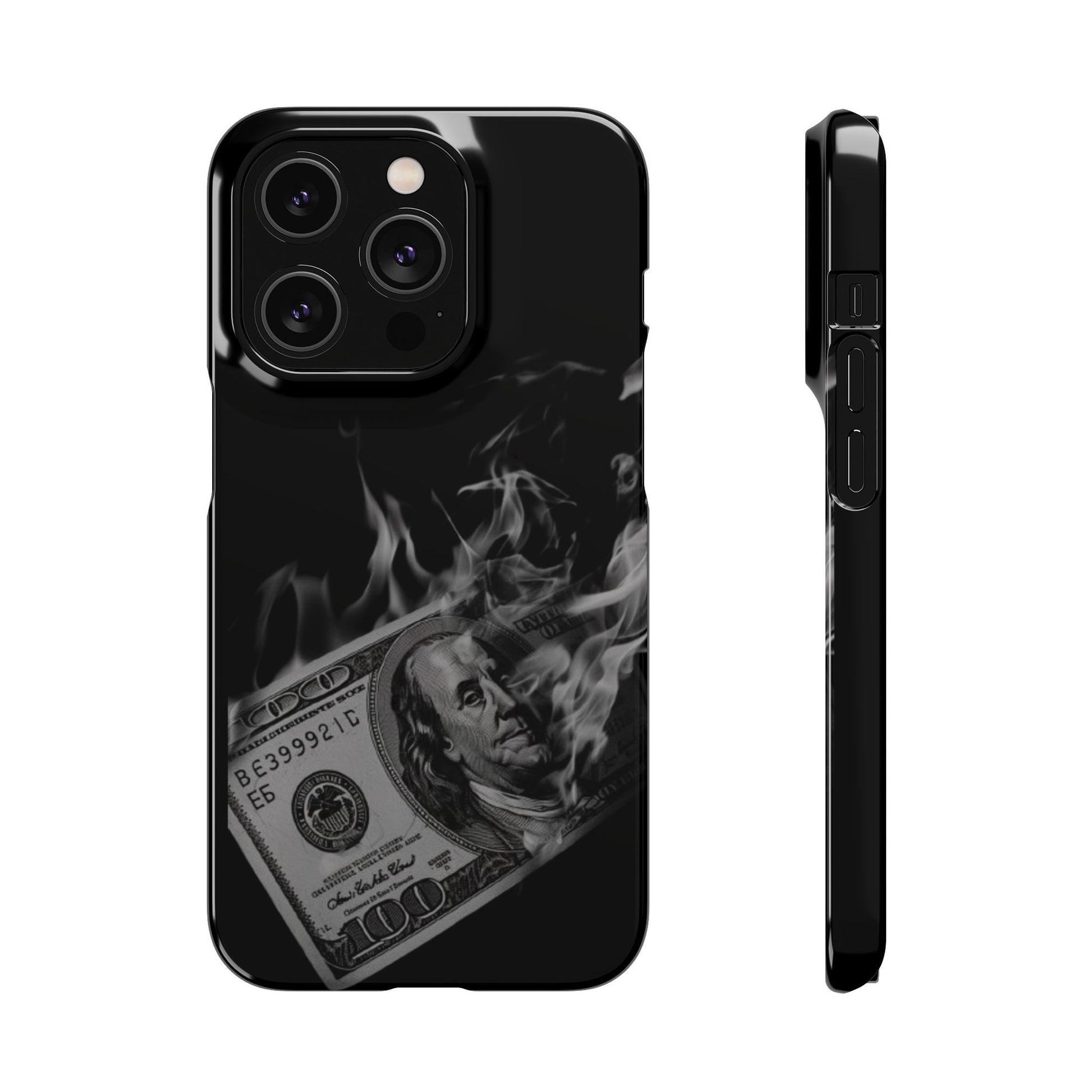 Husa telefon  - Burning Money