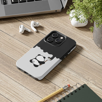 Husă telefon — Panda Paint Roller