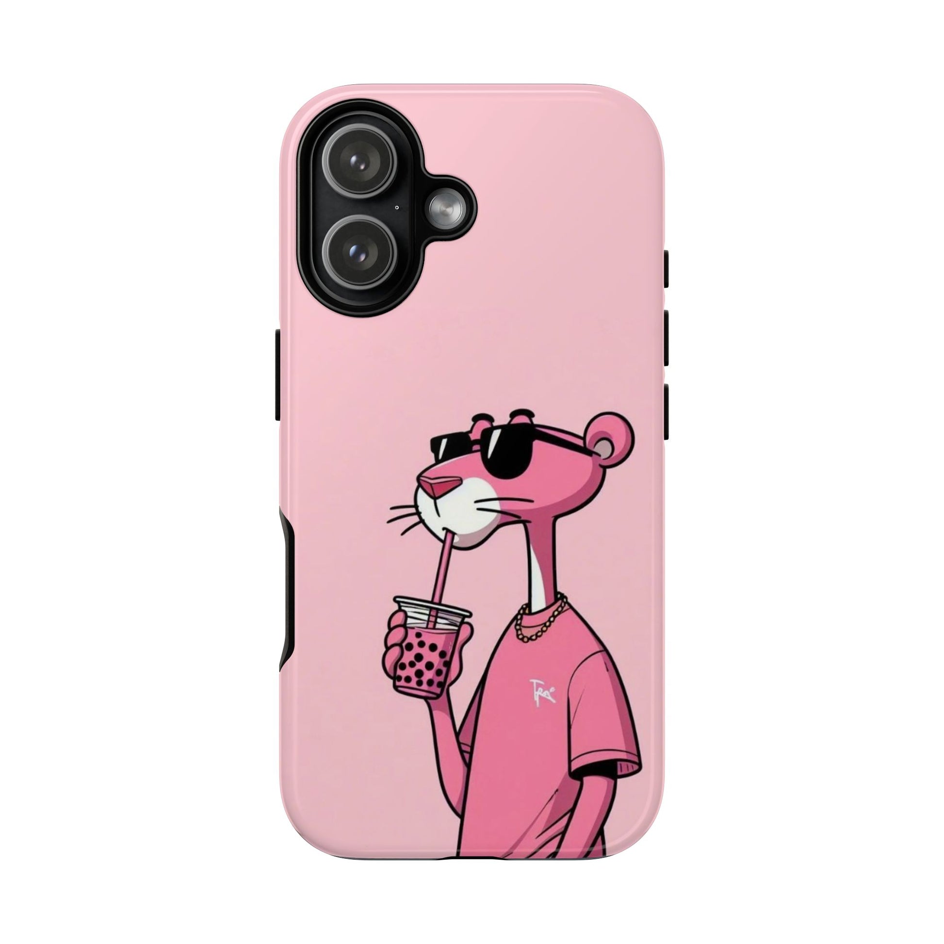 Husă telefon — Pink Panther Bubble Tea