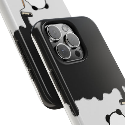 Husă telefon — Panda Paint Roller