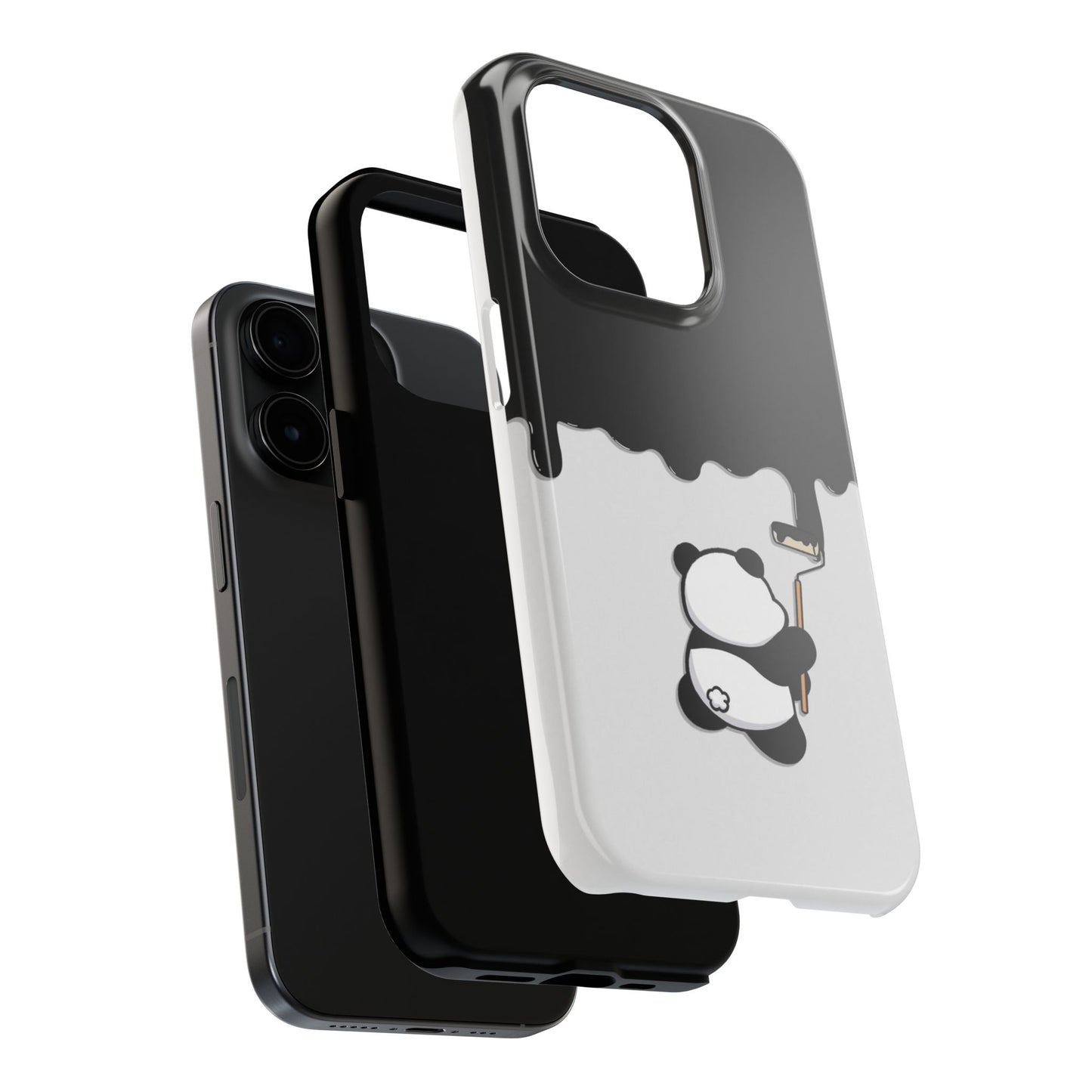 Husă telefon — Panda Paint Roller