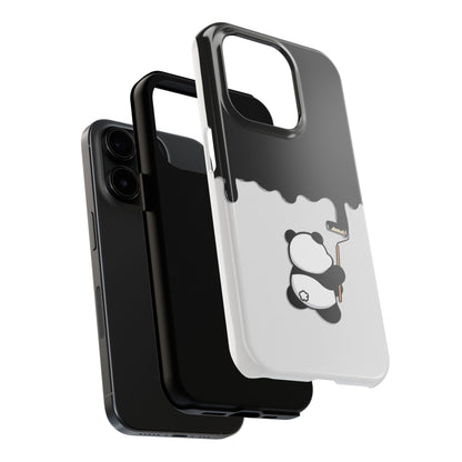 Husă telefon — Panda Paint Roller