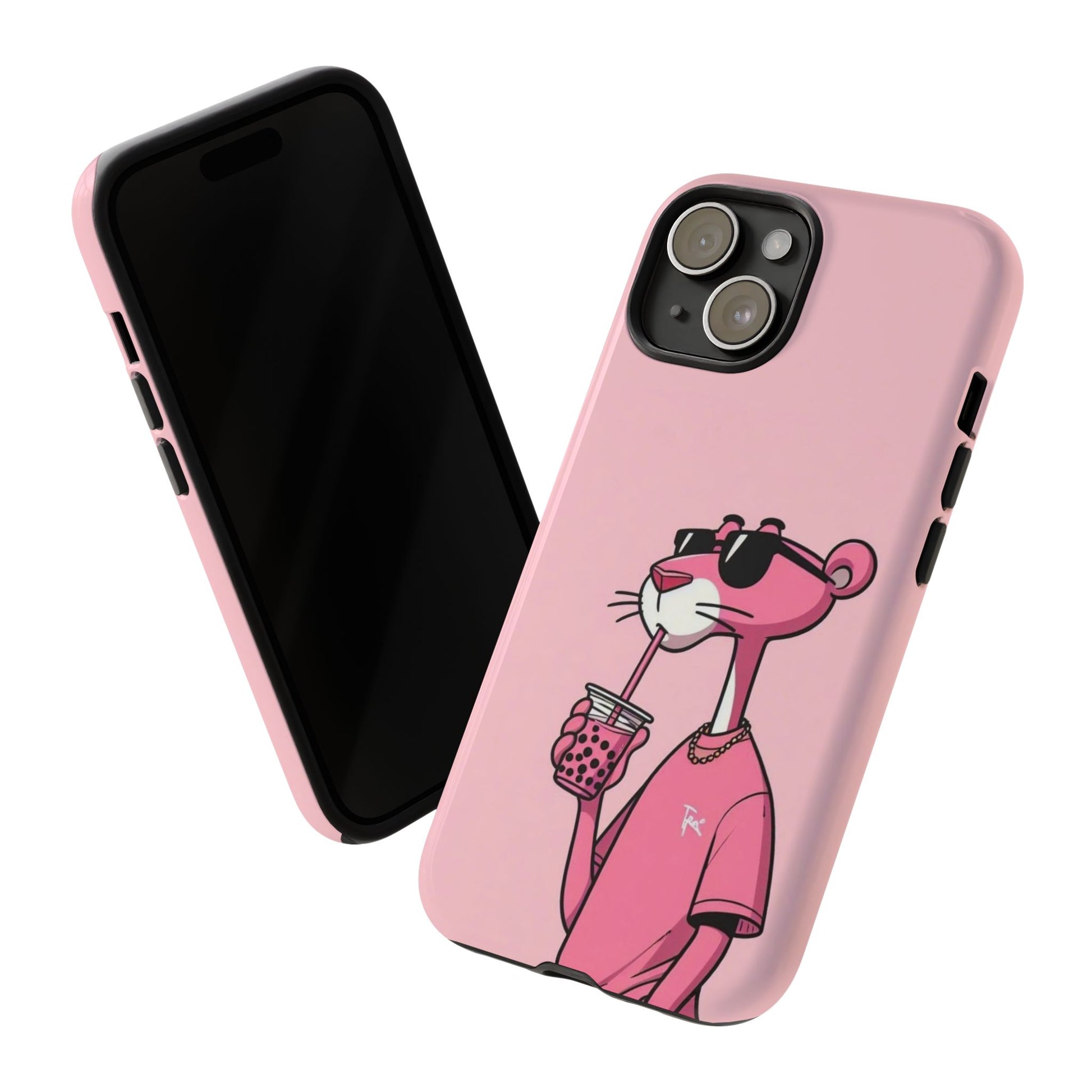 Husă telefon — Pink Panther Bubble Tea