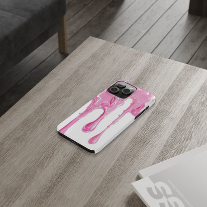 Husă telefon — Pink Drip