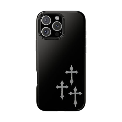Husă telefon — Gothic Triple Cross
