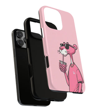 Husă telefon — Pink Panther Bubble Tea