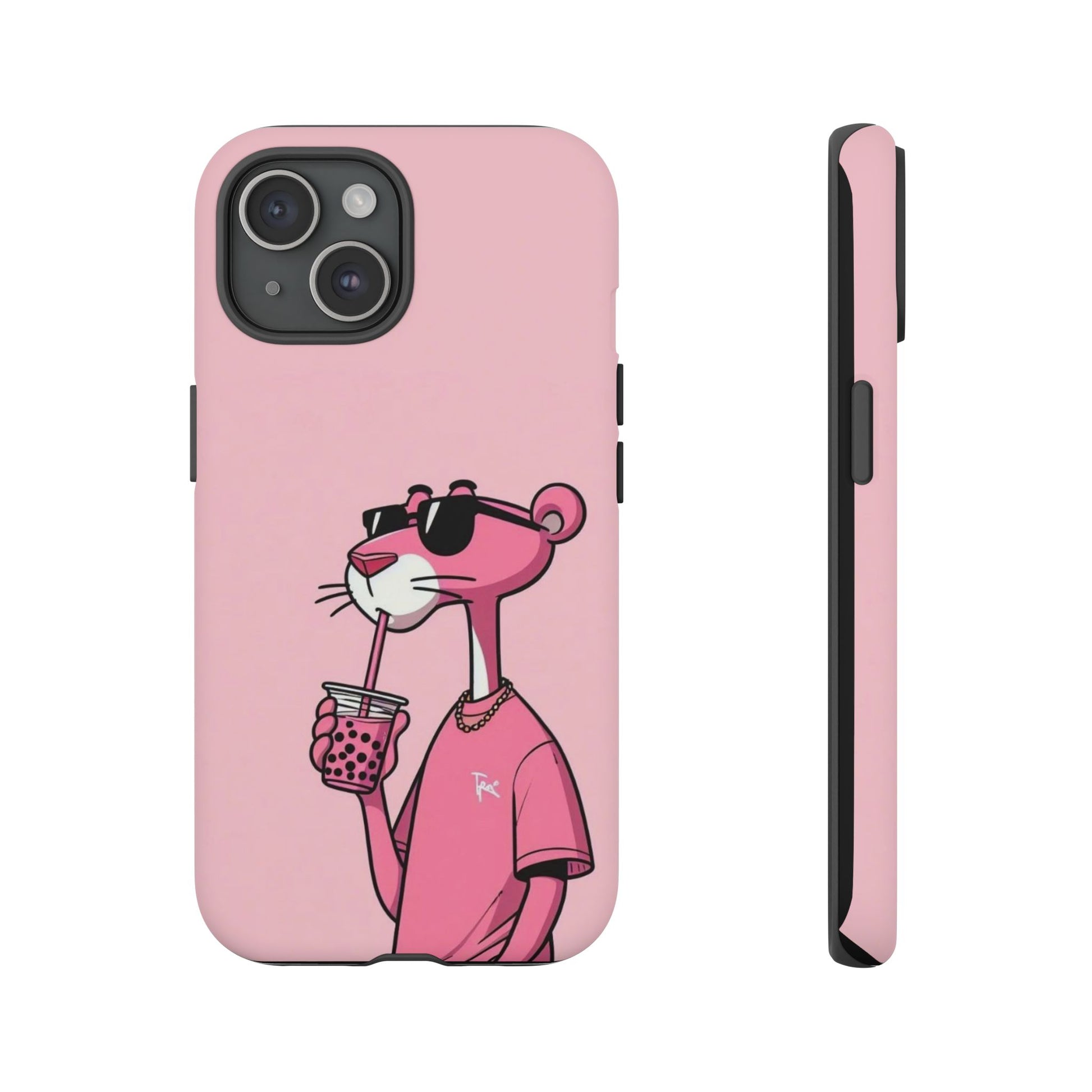 Husă telefon — Pink Panther Bubble Tea