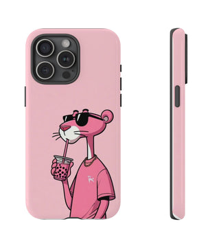 Husă telefon — Pink Panther Bubble Tea