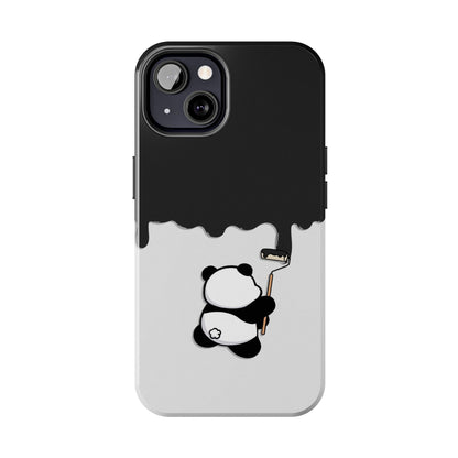 Husă telefon — Panda Paint Roller