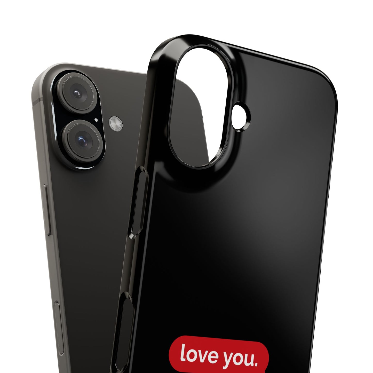 Husă telefon — love you. / tnx.