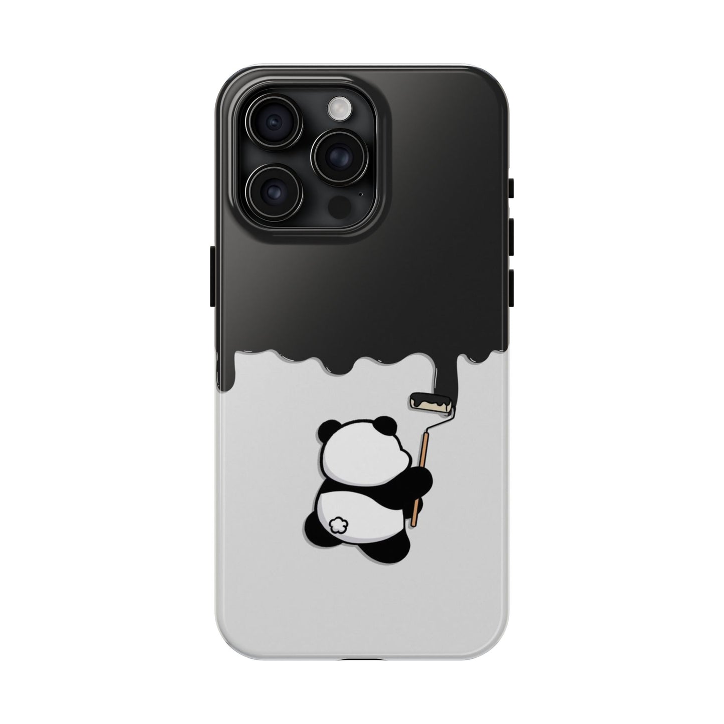 Husă telefon — Panda Paint Roller