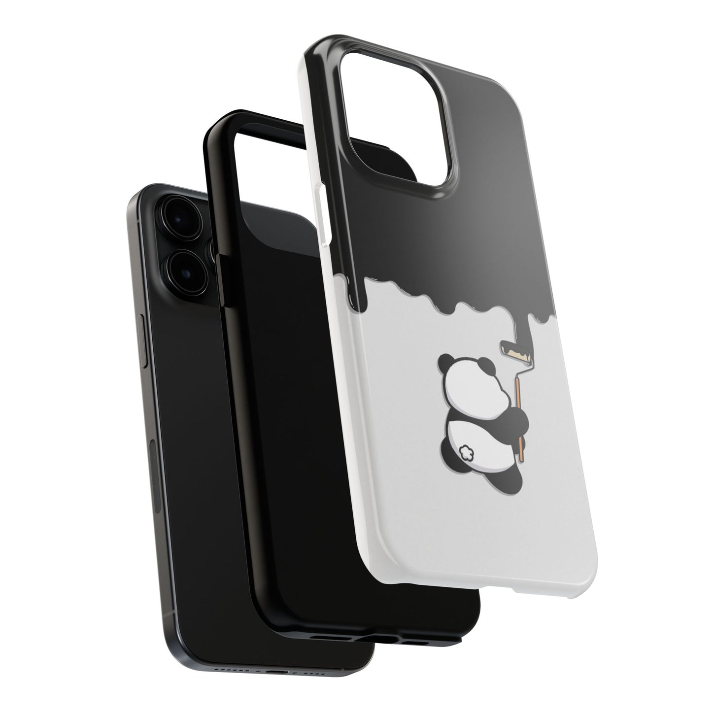 Husă telefon — Panda Paint Roller