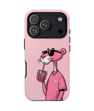 Husă telefon — Pink Panther Bubble Tea