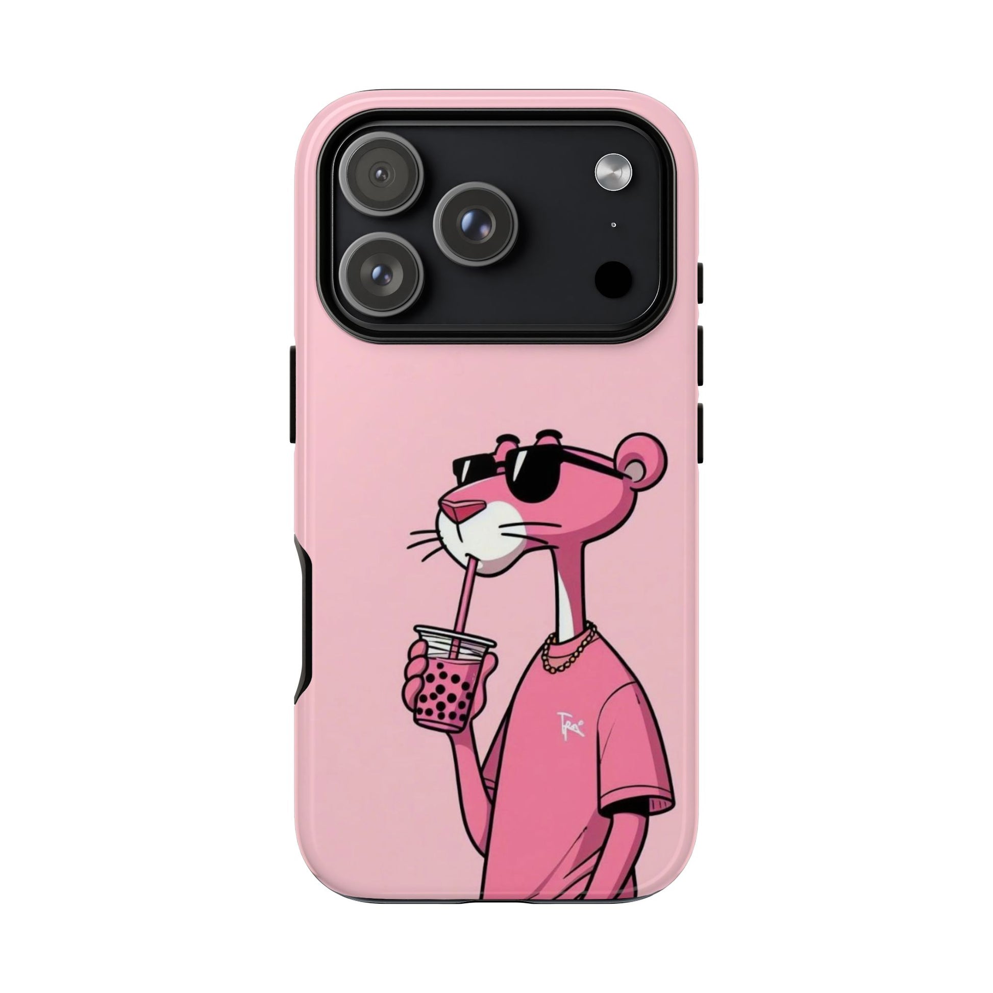 Husă telefon — Pink Panther Bubble Tea