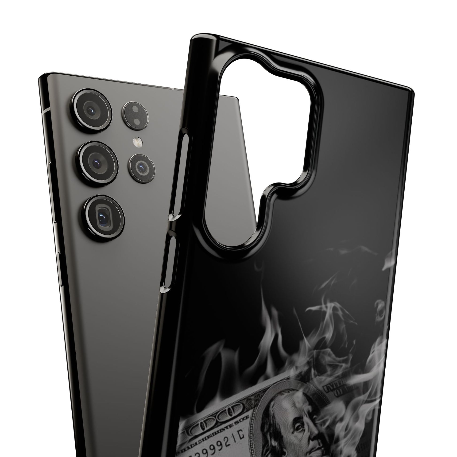 Husa telefon  - Burning Money