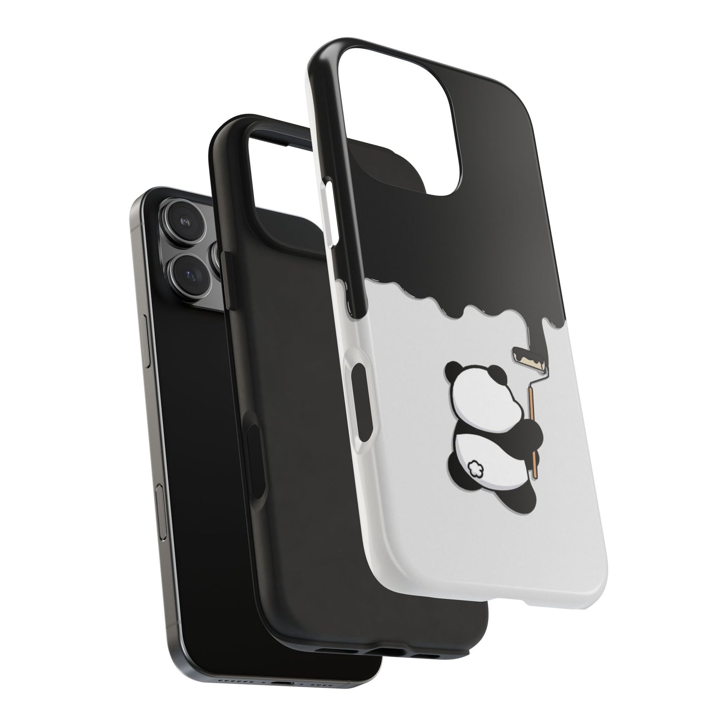 Husă telefon — Panda Paint Roller